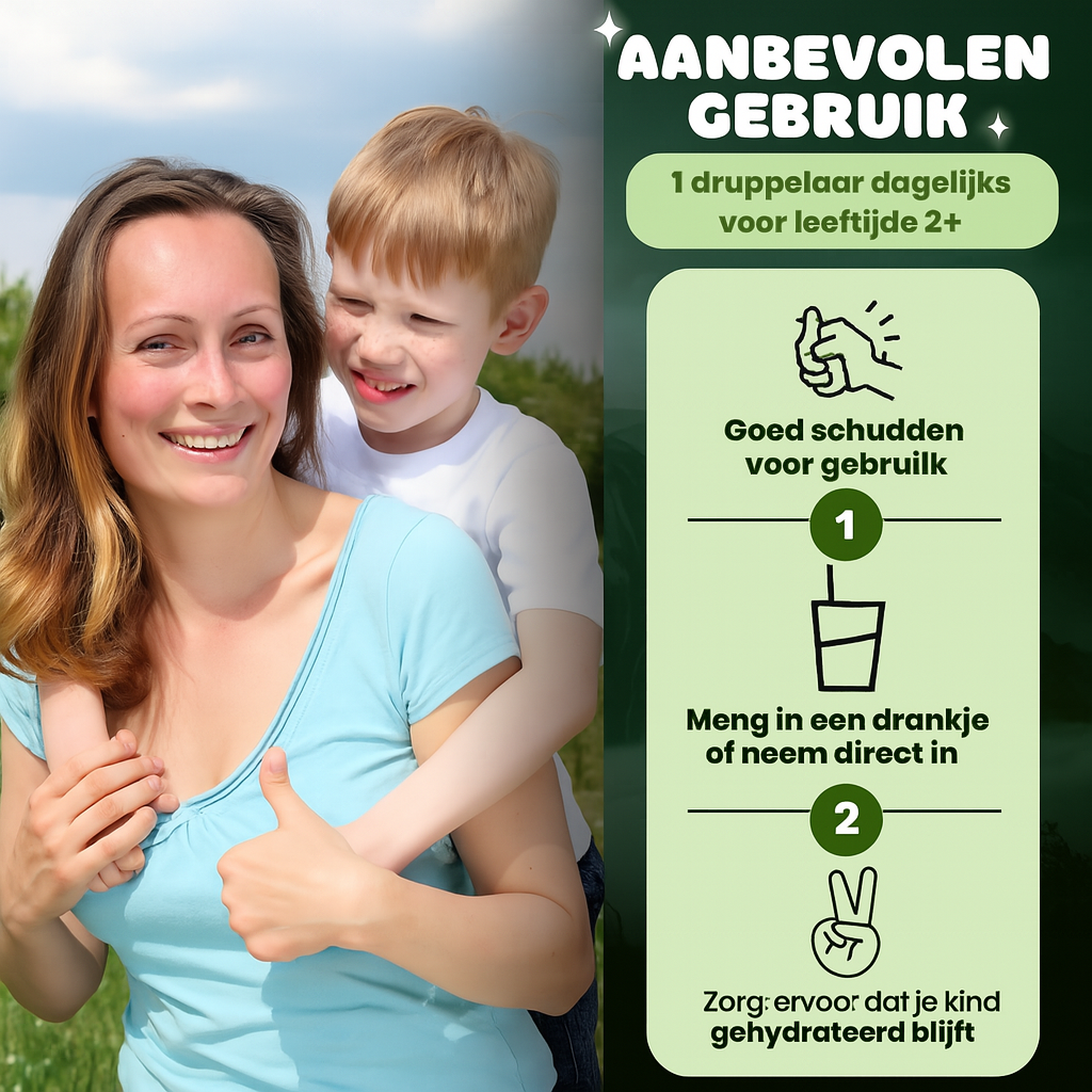 ZOLIVANA™ Ultra Natuurlijke Detox Druppels Verwijder Zware Metalen Boost je Immuniteit & Focus Voor Kinderen en Volwassenen