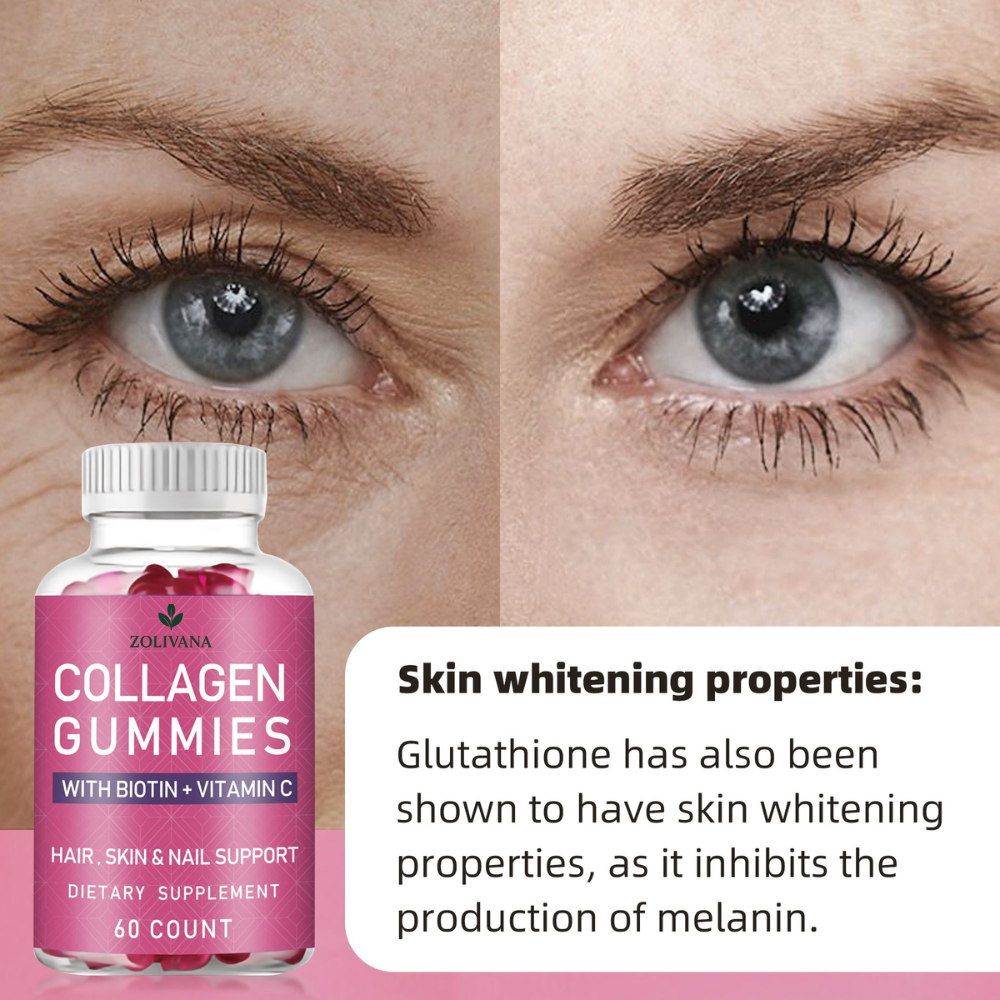 ✨ Collagen Gummies – Radiant & Firm Skin | With Biotin + Vitamin C