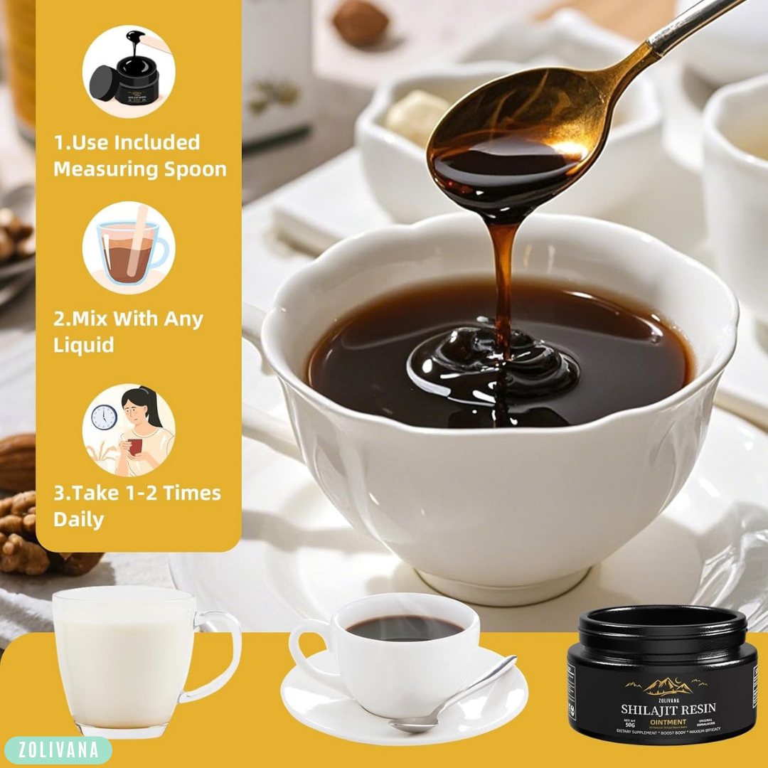 Pure Himalayan Shilajit Resin