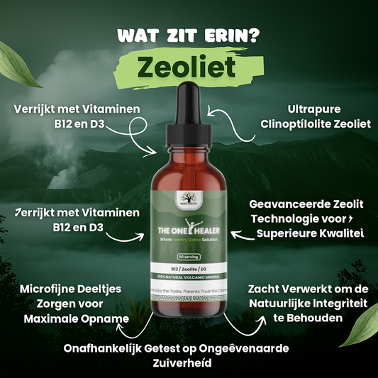 ZOLIVANA™ Ultra Natuurlijke Detox Druppels Verwijder Zware Metalen Boost je Immuniteit & Focus Voor Kinderen en Volwassenen