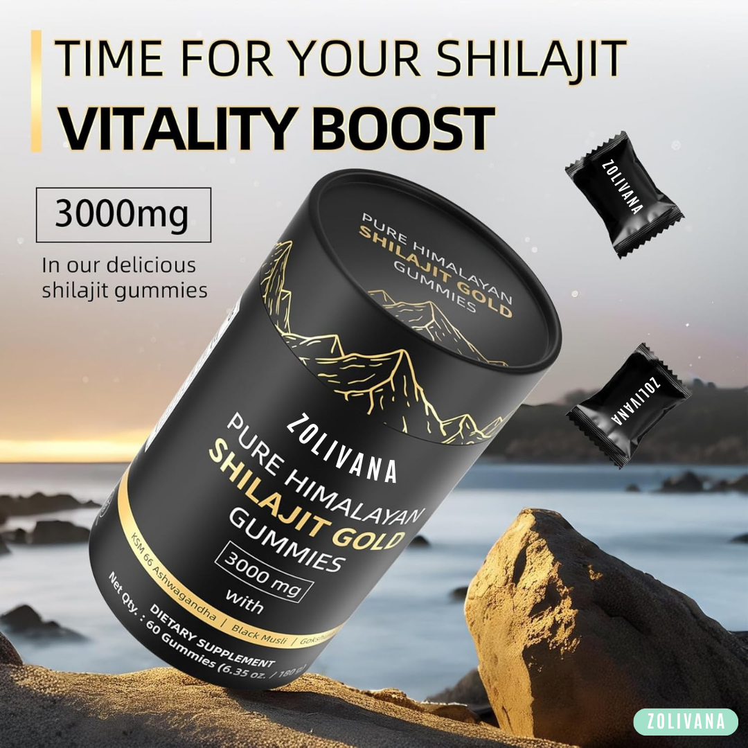 Shilajit Gold Gummies: Pure Shilajit Himalayan
